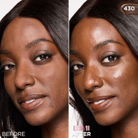 L'Oreal Paris True Match Lumi Le Glow Skin Tint, Lightweight Water-Based Tinted Serum with Foundation-Like Coverage, Glow Illuminator, Cool 430, 0.85 Fl Oz