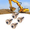 4PCS Joystick Handle Button Replacement Rubber Sealing Excavator Push Rod