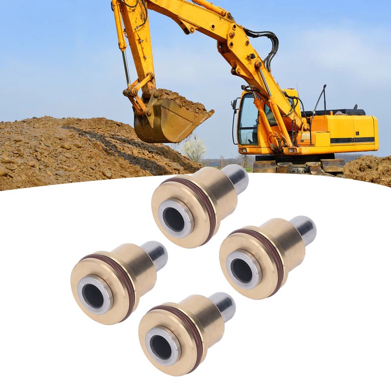 4PCS Joystick Handle Button Replacement Rubber Sealing Excavator Push Rod