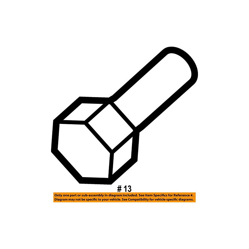 High Mount Lamp Screw