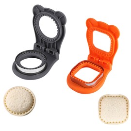 Sandwich Cutters, Sandwich Cutter Sealer, Bread Cookie Cutters, Cookie Cutters, Set of 2