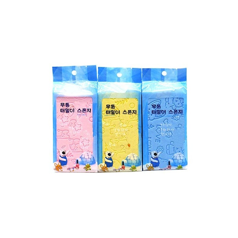 Esponja exfoliante ultrasuave para niños y adultos, 3 unidades