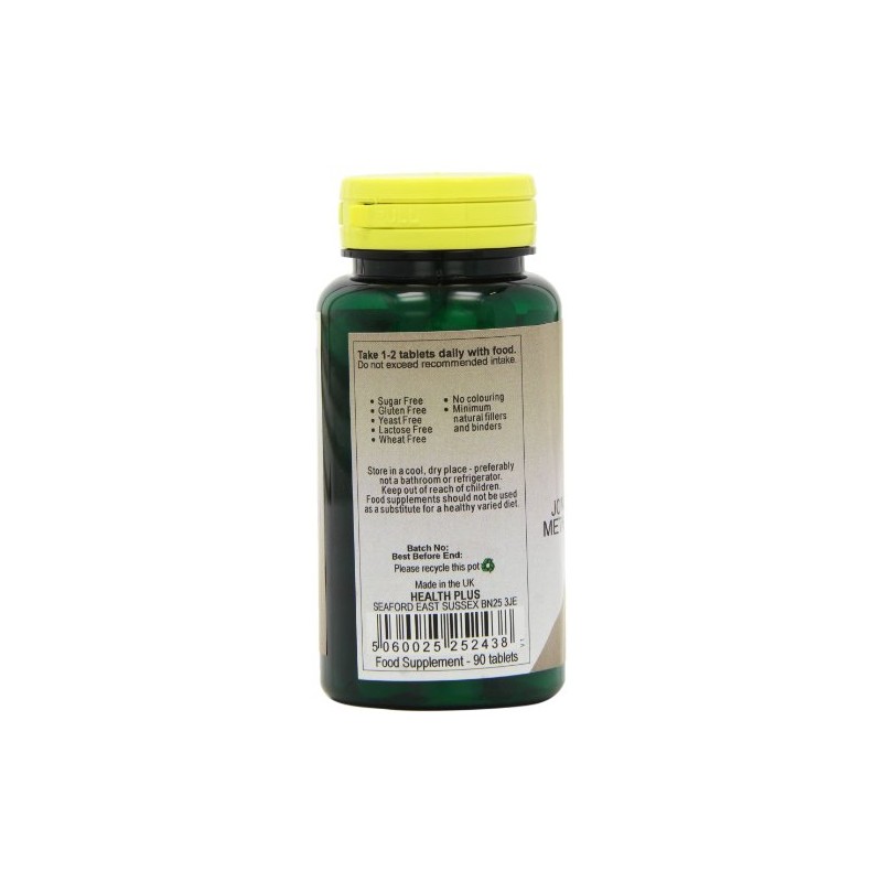 Health Plus MSM 1000mg Joint Health Supplement - 90 Tablets