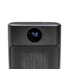 Comfort Zone Digital Desktop Heater, 1500W/1000W, ECO Mode, Thermostat, Remote