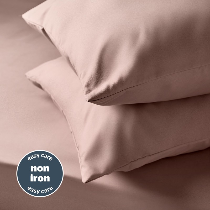 Silentnight Supersoft Pillowcase Pair - Cosy & Comfortable Delicate Smooth