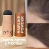 Polvo Compacto Aplicador Esponja Ocultar Entradas Maquillaje Fibra Capilar Cubre