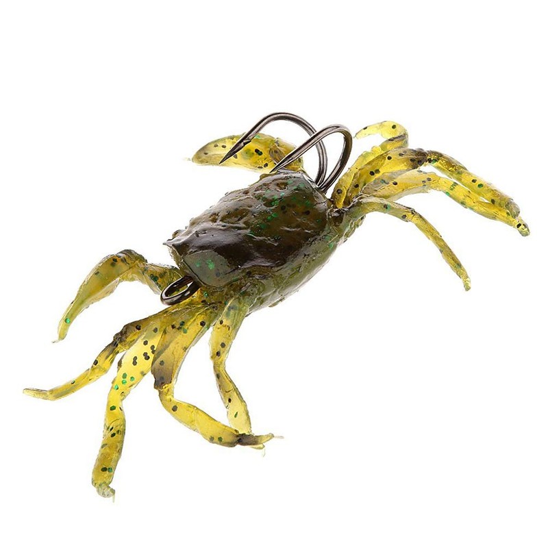 BESPORTBLE Seabass Fishing Lures Artificial Bait Simulation Fishing Lures Crab