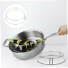 MAGICLULU 1Pc Bold Solid Pot Rack Stainless Steel Holder for