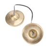 Tibetan Cymbals Auspicious Symbols Handcraft Tibetan Tingsha Cymbals Portable Brass