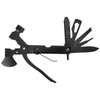 15In1 Axe Hammer MultiFunctional Camping Survival Screwdrivers Pliers Bottle Opener(Black