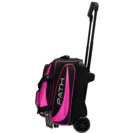 Path Premium Deluxe Double Roller Black/Hot Pink