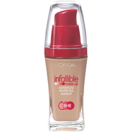 L'oreal Infallible Advanced Never Fail Makeup, Creamy Natural, 1-Fluid Ounce
