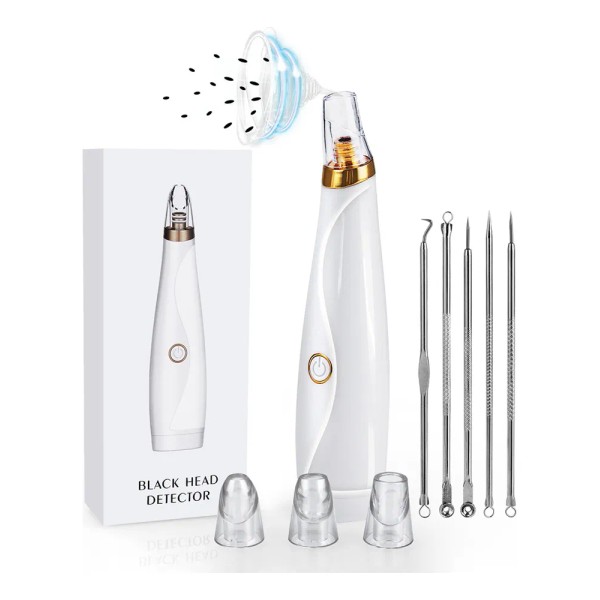 Kit Eliminador Puntos Negros, Extractor Acné Y Espinil