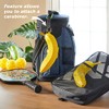 Banana Saver On The Go Case with Carabiner,Yellow