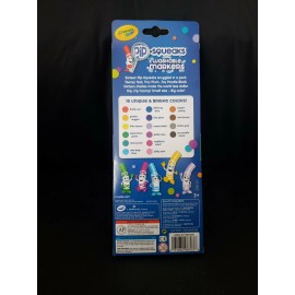 Crayola Pip-Squeaks Mini Non-Toxic Washable Marker, Conical Tip, 4 1/8 L Inches,