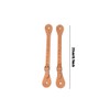 MiOYOOW Pack of 2 Leather Spur Straps, Adjustable Retro Western