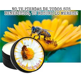 Crema Facial Sebo De Res + Miel Y Caléndula Efectiva Natural