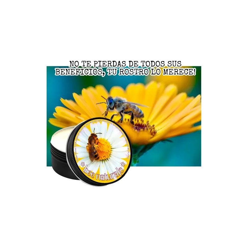 Crema Facial Sebo De Res + Miel Y Caléndula Efectiva