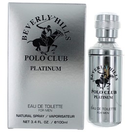 Beverly Hills Polo Club PLATINUM Eau De Toilette for Men - Spray 1.7 fl oz (50 ml)