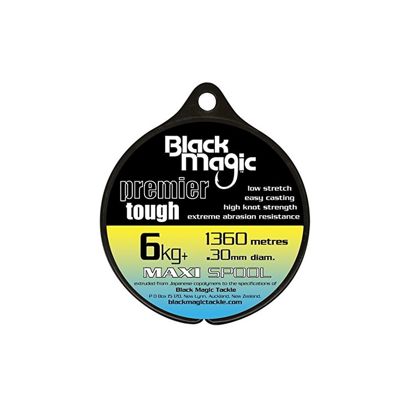 Black Magic Premier Tough Monofilament Line 15kg 480m