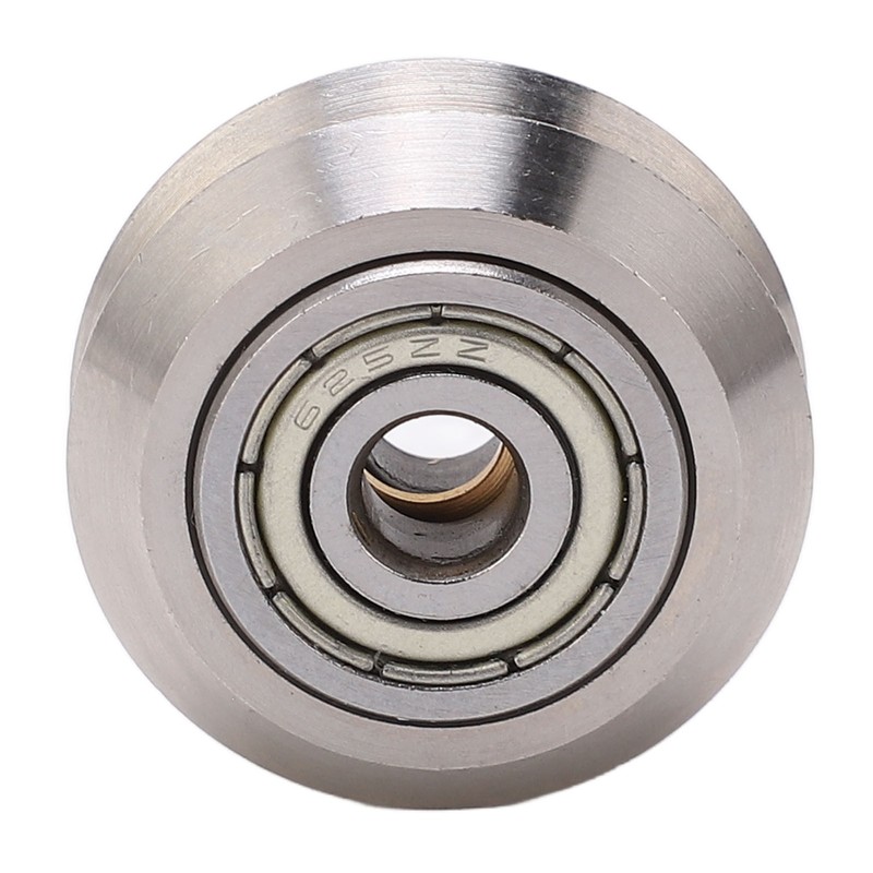 13PCS V Pulley Wheel Stainless Steel Printer Round Wheel Roller