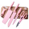 Total Supplier Set De Cuchillos De Acero Inoxidable Y Pelador