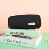 HEVIBK Pencil Case with 3 Compartments Large Capacity Pencil Case