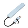 8 In 1 USB C Hub Aluminium Alloy with 1