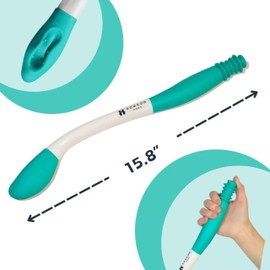 HOMEOR HOME Toilet Aids for Wiping, Long Reach Comfort Butt Wiper Tools, Toilet Wand for Disabled, Elderly, Back Surgery Recovery, Pregnant, Overweight, Bottom Buddy