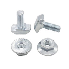 M6 Hammer Screw for Groove 8 and 8E, Bridge 1.5 mm, Steel 8.8 galvanised