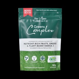 The Vegan Wellness Co. Greens Complex Berry Boost 180G