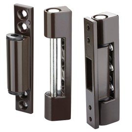 SOTECH 2 x Window Hinges 95 mm Brown RAL 8019 Door Hinges for Screw-On Renovation Hinges