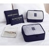 Natiform 7 Piece Label Pouches Organizer Bag Travel Storage Luggage