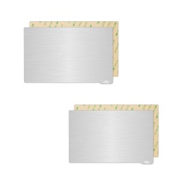 3D Resin Magnetic Flexible Steel Plate Flex Bed 2 Pieces, Spring Steel Sheet for Anycubic Photon M3 SLA 3D Printer 172 x 110 mm (172 x 110 mm, 2)
