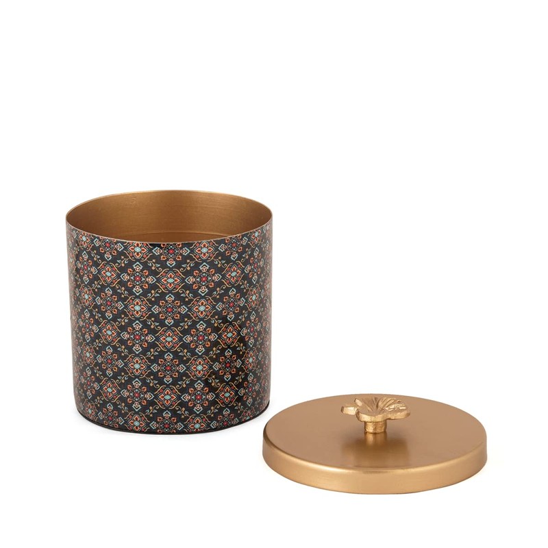 MarktSq Decorative Enamel Canister
