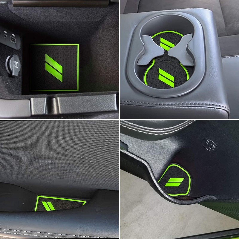 Auovo 11pcs Anti-dust Mats for Challenger Accessories 2015-2023 Custom Interior