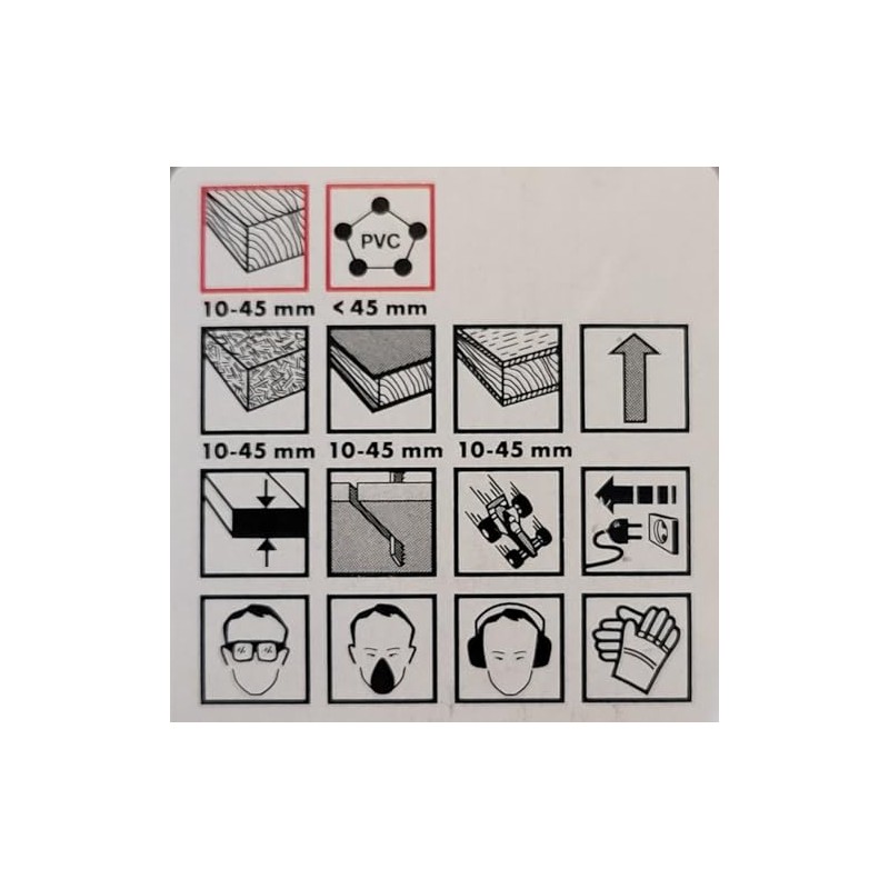 Würth Jigsaw Blades Wood Pack of 25 (0608115900)