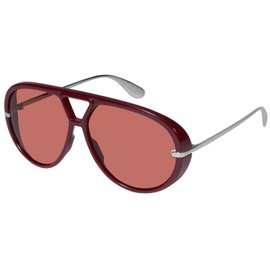 mosanana Trendy Oversized Big Aviator Retro 2025 Sunglasses for Women Men Wide Cool Cute Vintage Fashion Large Shades Sun Glasses Burgundy Red Lens MS52478