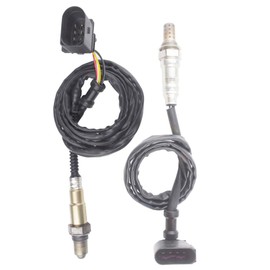 higherbro 2PCS Oxygen O2 Sensor 1 & 2 for 2000 2001 2002 2003 2004 2005 Volkswagen Passat 1.8L Upstream + Downstream