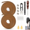 23 Pcs Treadle Sewing Machine Belt Cow Leather Belt with