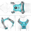 PHOEPET No Pull Dog Harness, Unique Colors Reflective Adjustable Dog