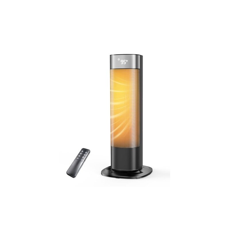 1500W Space Heaters for Indoor Use, Portable Space Heater Large