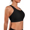 Yvette Lightweight Crisscross Back Sports Bra for Women, Breathable Yoga