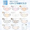 [ｌｉｂｅｒ] 2025春夏向け シシベラマスク バイカラーマスク 冷感マスク 不織布 立体マスク 花粉対策 3dマスク 小顔マスク