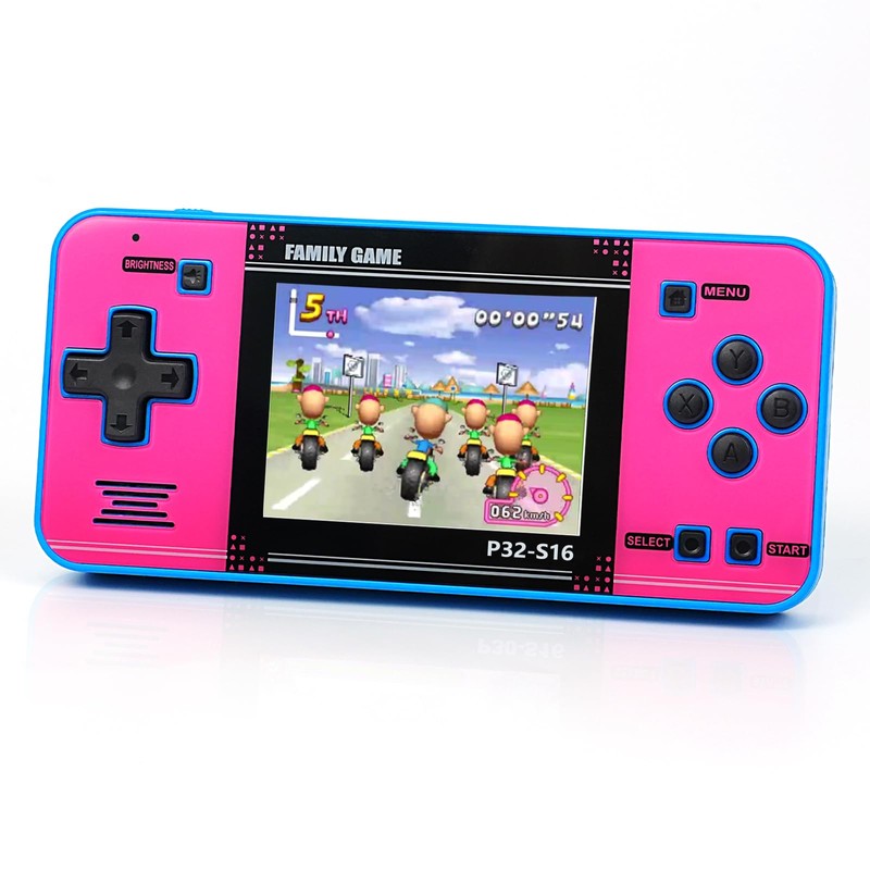 Handheld Game for Kids ，Built-in 220 32-bit Video Games, 3.0”
