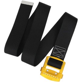 SK11 Lightweight Slide Buckle Belt, Belt Width 2.0 inches (50 mm), Maximum Effective Dimensions 44.5 inches (1130 mm), Gold x Black, SB-AS50-GB-M, Gold/Black