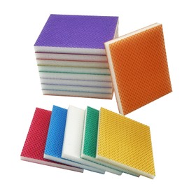 Sanding Sponge 80-240 Grit 14 Pieces Wet Sandpaper Hand Sanding Blocks for Polishing Model Drywall, Metal, Wood and Furniture