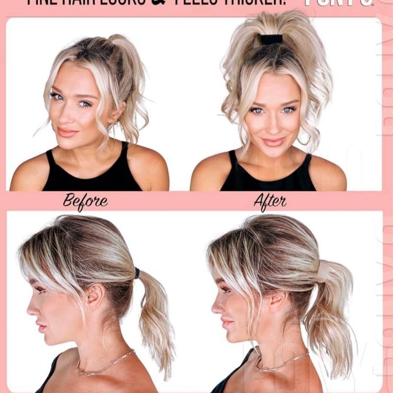 Pony O Bendable Hair Tie for Perky Pony's - Flexible