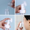 Facial Cleanser Foaming Bottle, 4pcs Empty Foaming Soap Dispenser,2oz Small
