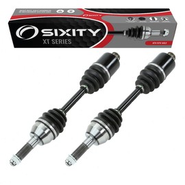 2 pc Sixity XT Front Left Right Axle compatible with Kawasaki Prairie 700 2004-2006 - KVF700 4X4